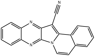 Benz[7,8]indolizino[2,3-b]quinoxaline-14-carbonitrile