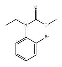 Carbamic acid, N-(2-bromophenyl)-N-ethyl-, methyl ester