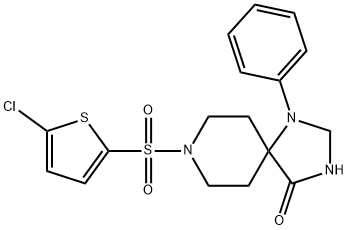 ATP synthase inhibitor 1 Struktur