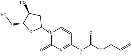 Cytidine, 2'-deoxy-N-[(2-propenyloxy)carbonyl]- (9CI) Struktur