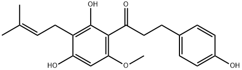 dihydroxanthohumol Struktur