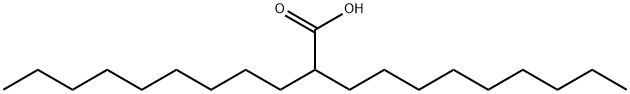 Undecanoic acid, 2-nonyl- Struktur