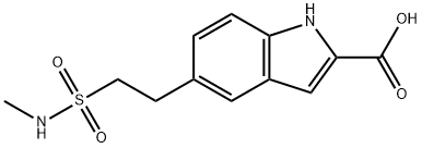 1H-Indole-2-carboxylic acid, 5-[2-[(methylamino)sulfonyl]ethyl]-