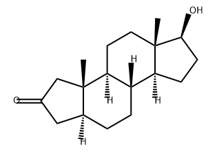 Dicyclopenta[a,f]naphthalen-2(1H)-one, tetradecahydro-6-hydroxy-3a,5a-dimethyl-, (3aS,3bS,5aS,6S,8aS,8bR,10aS)- Struktur