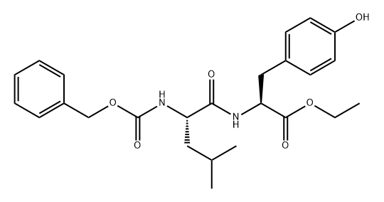 L-Tyrosine, N-[(phenylmethoxy)carbonyl]-L-leucyl-, ethyl ester