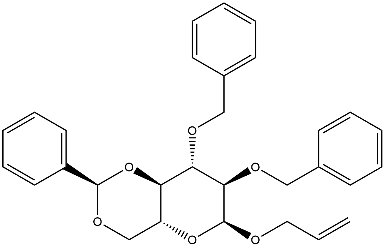 2-Propen-1-yl 2,3-bis-O-(phenylmethyl)-4,6-O-[(R)-phenylmethylene]-α-D-glucopyranoside