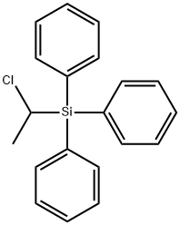 (1-Chloroethyl)triphenylsilane Struktur