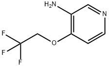 3-Pyridinamine, 4-(2,2,2-trifluoroethoxy)- Struktur