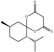 1,5-Dioxaspiro[5.5]undecane-2,4-dione, 10-methyl-7-(1-methylethyl)-, (7S,10R)-