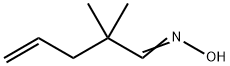 4-Pentenal, 2,2-dimethyl-, oxime Struktur