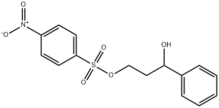 Benzenesulfonic acid, 4-nitro-, 3-hydroxy-3-phenylpropyl ester