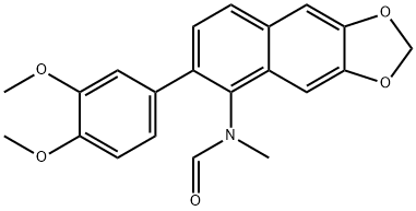 Formamide, N-[6-(3,4-dimethoxyphenyl)naphtho[2,3-d]-1,3-dioxol-5-yl]-N-methyl-