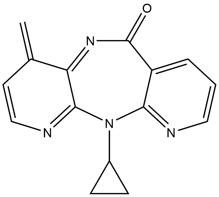 Nevirapine quinone methide Struktur