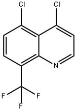 4,5-Dichloro-8-(trifluoromethyl)quinoline Struktur