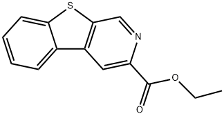 [1]Benzothieno[2,3-c]pyridine-3-carboxylic acid ethyl ester Struktur