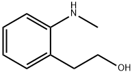 Benzeneethanol, 2-(methylamino)- Struktur