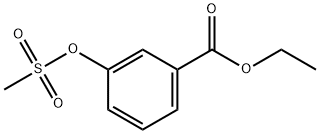 Benzoic acid, 3-[(methylsulfonyl)oxy]-, ethyl ester