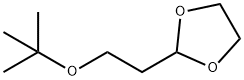 1,3-Dioxolane, 2-[2-(1,1-dimethylethoxy)ethyl]- Struktur