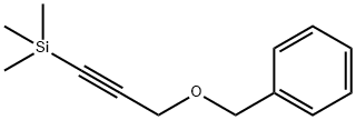 Benzene, [[[3-(trimethylsilyl)-2-propyn-1-yl]oxy]methyl]- Struktur