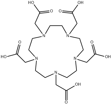 1,4,7,10,13-Pentaazacyclopentadecane-1,4,7,10,13-pentaacetic acid Struktur