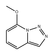 [1,2,3]Triazolo[1,5-a]pyridine, 7-methoxy- Struktur