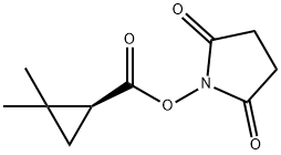 2,5-Pyrrolidinedione, 1-[[(2,2-dimethylcyclopropyl)carbonyl]oxy]-, (S)- (9CI)