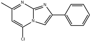 Imidazo[1,2-a]pyrimidine, 5-chloro-7-methyl-2-phenyl-