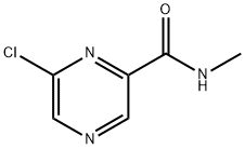 6-Chloro-n-methylpyrazine-2-carboxamide Struktur