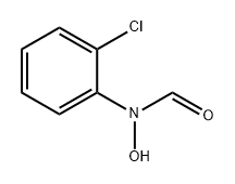 Formamide, N-(2-chlorophenyl)-N-hydroxy- Struktur