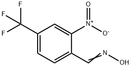 Benzaldehyde, 2-nitro-4-(trifluoromethyl)-, oxime Struktur