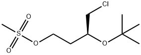 1-Butanol, 4-chloro-3-(1,1-dimethylethoxy)-, 1-methanesulfonate, (3S)-