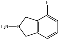 2H-Isoindol-2-amine, 4-fluoro-1,3-dihydro- Struktur