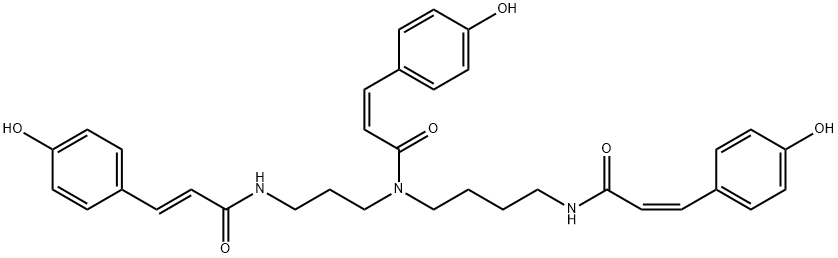 SAFFLOSPERMIDINE B 結(jié)構(gòu)式