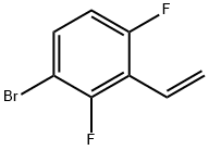 3-Bromo-2,6-difluorostyrene Structure