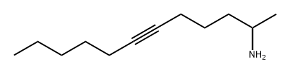 6-Dodecyn-2-amine Struktur