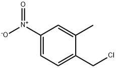 Benzene, 1-(chloromethyl)-2-methyl-4-nitro- Struktur