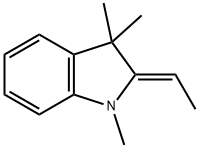 1H-Indole, 2-ethylidene-2,3-dihydro-1,3,3-trimethyl-, (Z)- (9CI) Struktur