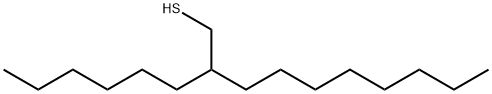 1-Decanethiol, 2-hexyl- Struktur