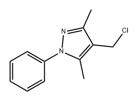 1H-Pyrazole, 4-(chloromethyl)-3,5-dimethyl-1-phenyl-