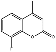 8-Fluoro-7-hydroxy-4-methylcoumarin Struktur