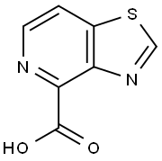 Thiazolo[4,5-c]pyridine-4-carboxylic acid Struktur