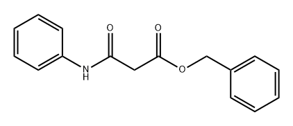 Propanoic acid, 3-oxo-3-(phenylamino)-, phenylmethyl ester