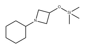 Azetidine, 1-cyclohexyl-3-[(trimethylsilyl)oxy]-