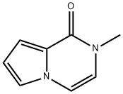 Pyrrolo[1,2-a]pyrazin-1(2H)-one, 2-methyl- Struktur