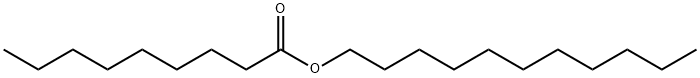 Nonanoic acid undecyl ester Struktur