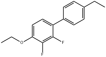 1,1'-Biphenyl, 4-ethoxy-4'-ethyl-2,3-difluoro- Struktur