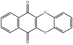 Benzo[b]naphtho[2,3-e][1,4]dioxin-6,11-dione Struktur