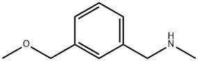 Benzenemethanamine, 3-(methoxymethyl)-N-methyl- Struktur