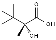 Butanoic acid, 2-hydroxy-2,3,3-trimethyl-, (2R)- Struktur