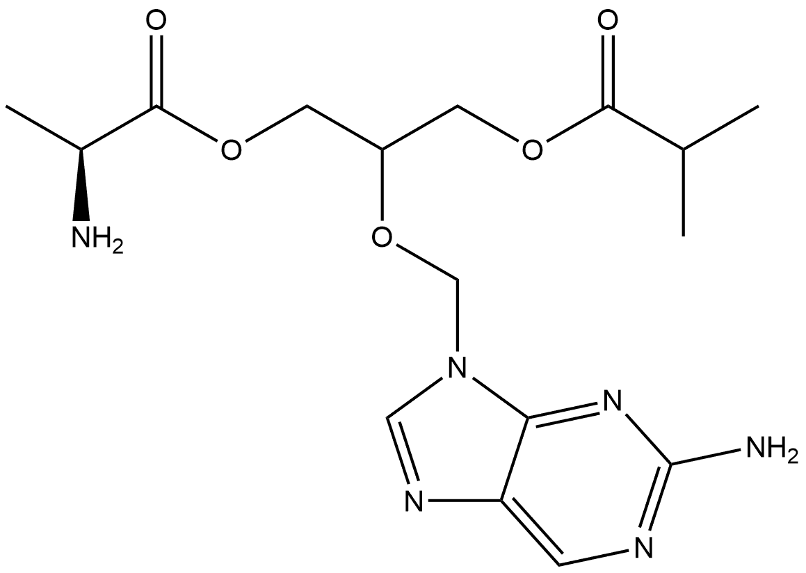 Famciclovir Impurity 63 Struktur